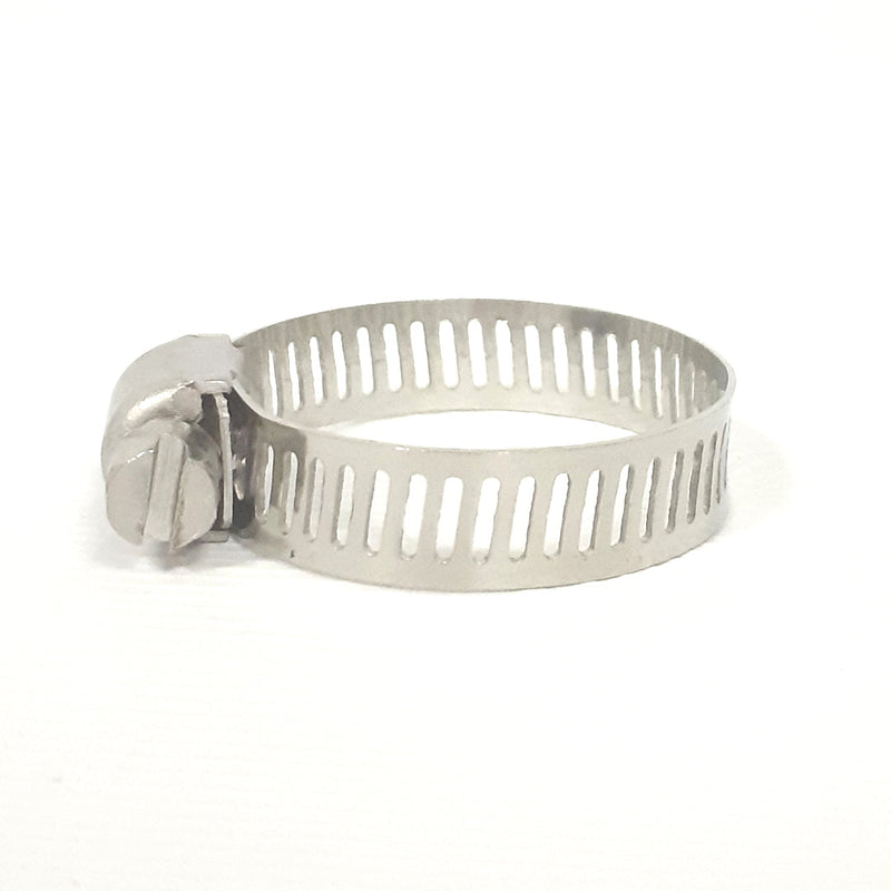 Abrazadera De Acero Inoxidable ( 32 Mm - 44 Mm ) Con Tornillo Ref. Abra-32 Marca Gdeseo