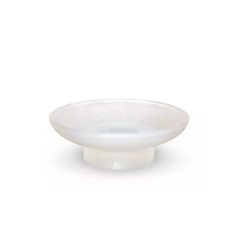 Accesorio Para Baño Plato De Vidrio 11 X 3.4 X 5.5 Cm Porta Jabon Ref Gri-1587 / 002552 Marca Belt-G