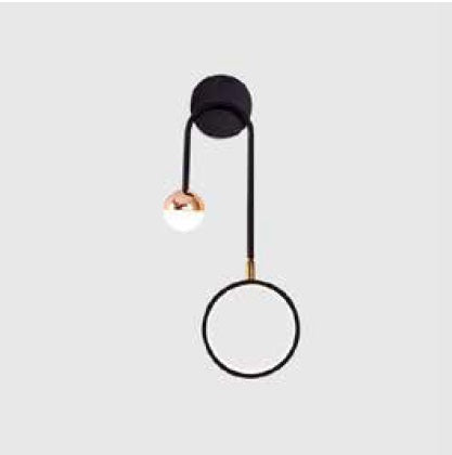 Aplique De Pared Modern Sima 10W 3000K Ip20 21 Cm X 48 Cm Negro Bomb.G4 Ref.Md09 Marca Iluminak