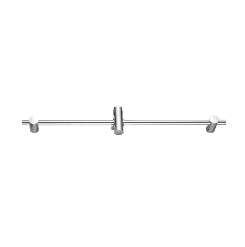 Barra Ajustable Para Ducha De Mano / Telefono 25" Serie Moon Ref. M131 Marca Mhiler