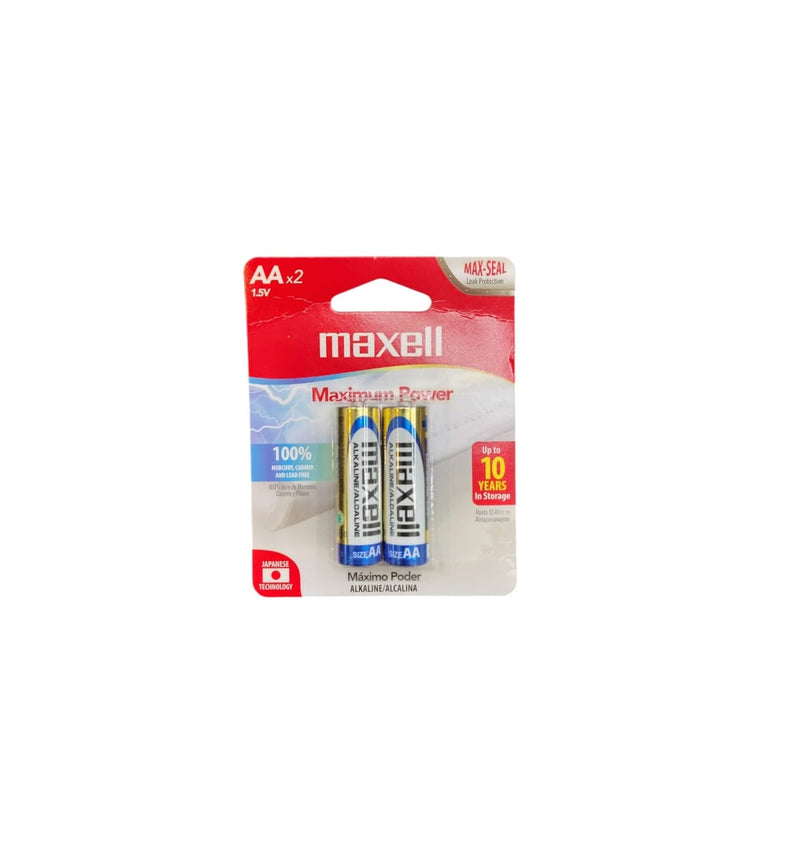 Bateria Alcalina "Aa" Blister 2 Und 1.5 V Ref. 723407 / 961731 / 22-10-002 Marca Maxell