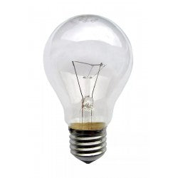 Bombillo Incandescente Tipo Bulbo De 55 W E27 Ref. 04-Fr-19900 Marca Astros Plus