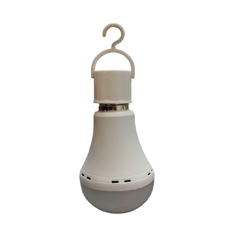 Bombillo Led Recargable T/ Bulbo A70 12W E27 6500K 85-285V 3 Horas Ref. 5212101012 Marca Ebeli