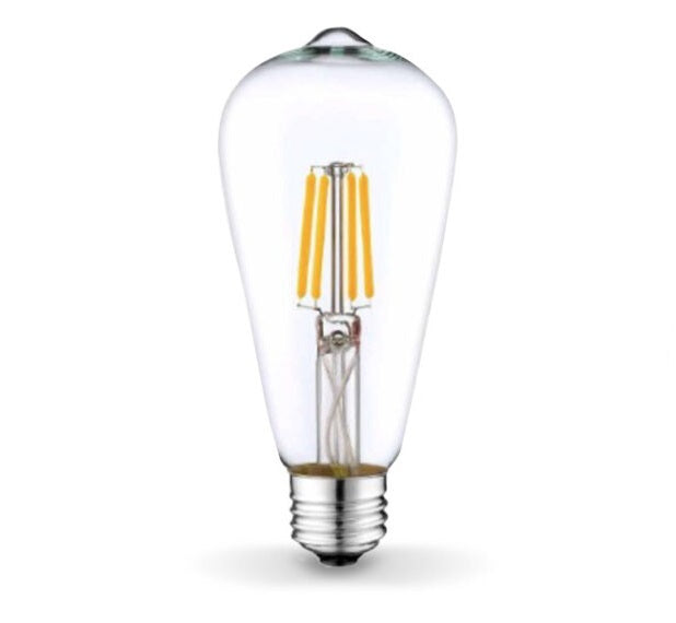 Bombillo Led Tipo Bulbo Mod. Vintage 6W E27 2700K Ref. 74025J-Ww Cod. 860617 Marca Gel