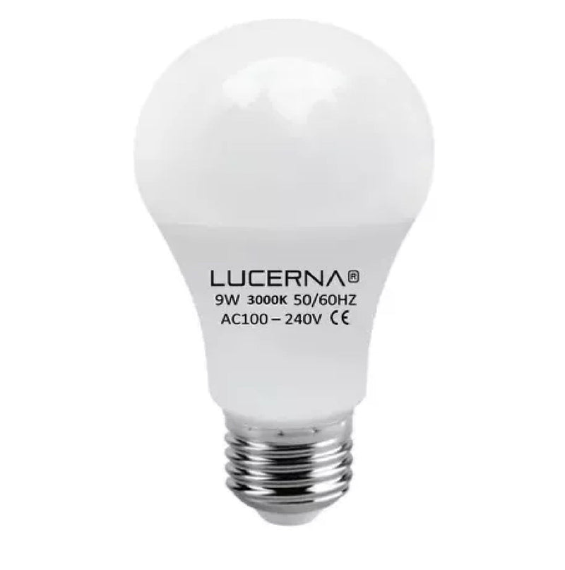 Bombillo Led Tipo Bulbo 9 W E27 3000 K (Luz Calida) Multv 100 - 240 V Ref. 15Wa603K Marca Lucerna
