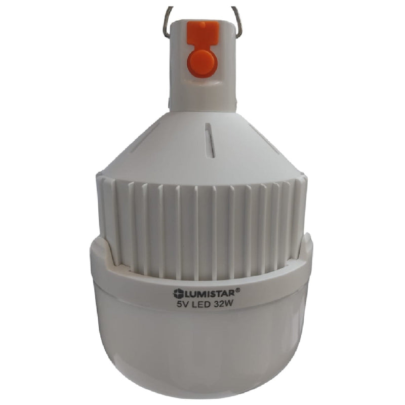 Bombillo Led Recargable Retractil 32 W 6500 K 2900 Lm 5V C/ Cable Usb Ref. Led315 / 052034 Lumistar