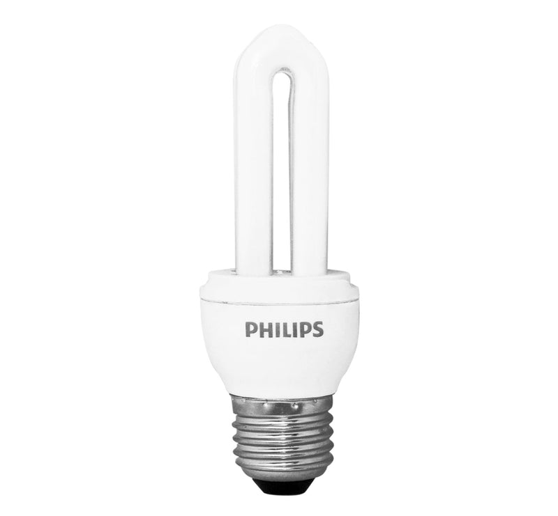Bombillo Ahorrador Tipo 2 U Rosca E27 11 W 6500 K Ref. 775973 Marca Philips