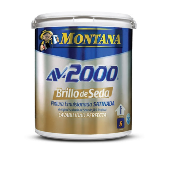 Brillo De Seda Av-2000 Color Blanco 1 Gl Ref. Fa0-27110101 Marca Montana