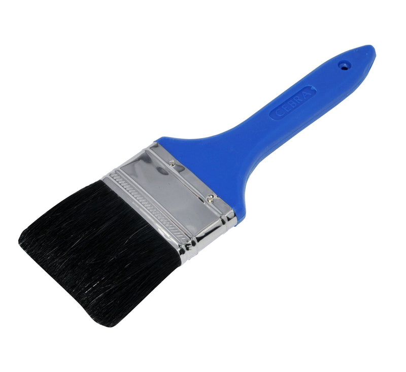 Brocha De 2 1/2" Mango Azul Ref. 121255 Ref. 0001-C12 Marca Cebra