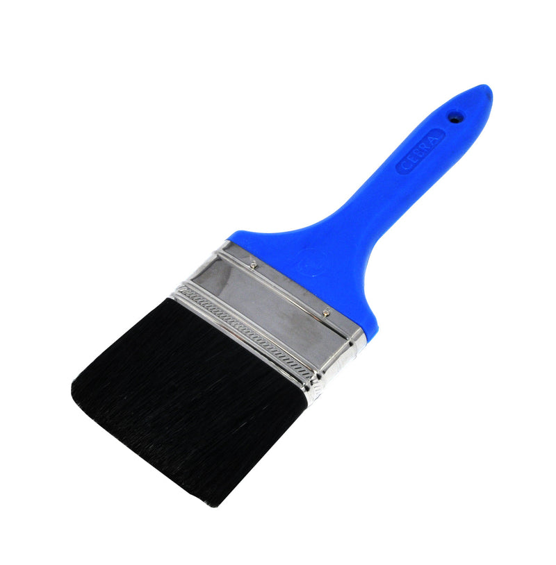 Brocha De 3" Mango Azul Ref. 121309 Ref. 0008-C12 Marca Cebra