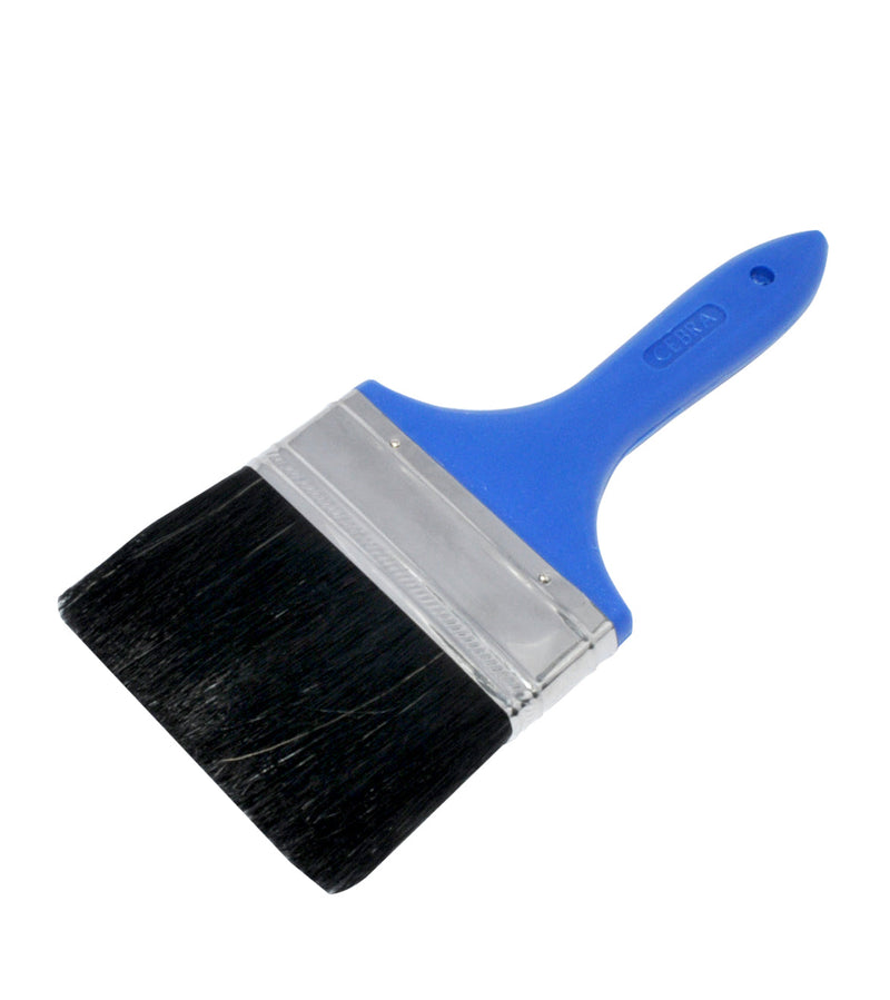 Brocha De 4" Mango Azul Ref. 121408 Ref. 0009-C12 Marca Cebra