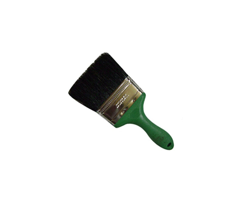 Brocha De 4" Mod. Zafiro Mango Verde Ref. 142404 Marca Cerdex