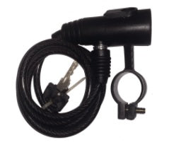 Candado De Seguridad Tipo Guaya Para Bicicleta De 6Mmx80Cm Recubierto Ref. 7453003250850 Marca Rali