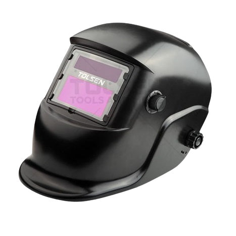 Careta Protectora Automática P/ Soldar Varible C. Negro - Iluminación Din.4 Ref. 45087 Marca Tolsen
