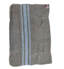 Coleto Rayas 75 Cm X 60 Cm Unidad Color Gris/ Rayas Azul Claro Cod 40840009 / 400058 Palma Real