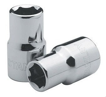 Dado Corto Hexagonal Cromado 1/2" X 15/16" Ref. 88771 Marca Stanley