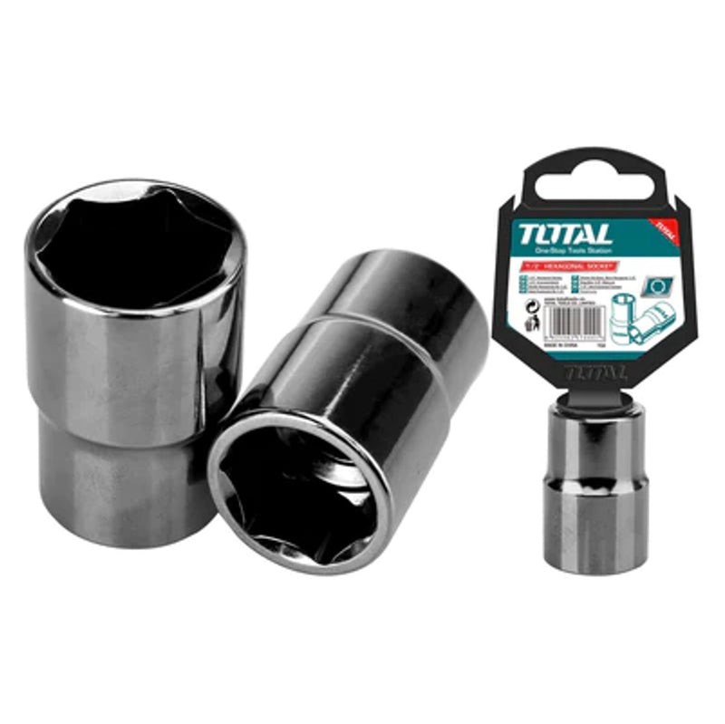 Dado Hexagonal 1/2" X 14 Mm Ref. Thtst12141 Marca Total Tools