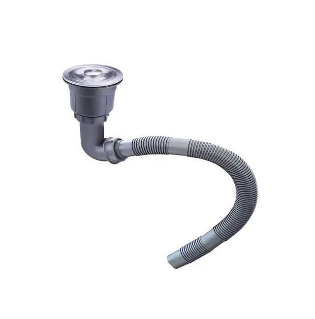 Desague Fregadero Acero Inox. Y Sifon (Kit 1 Tina) Ref. Gri-0030 Marca Belt-G