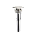 Desague Para Lavamanos De Sobreponer 1 1/4 " Cuadrado Metalico Mod. Pop-Up Marca Fermetal