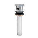 Desague Para Lavamanos Y Bidet 1 1/4" Push Button C/ Rebose Cr. Pequeña Ref. 35Acc606 Marca Fp