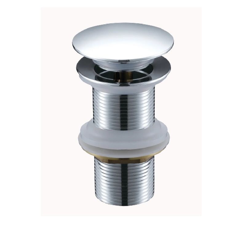 Desague Para Lavamano Con Rebosadero Pop Up Cromado Ref. Nvgri7666 Marca Nova