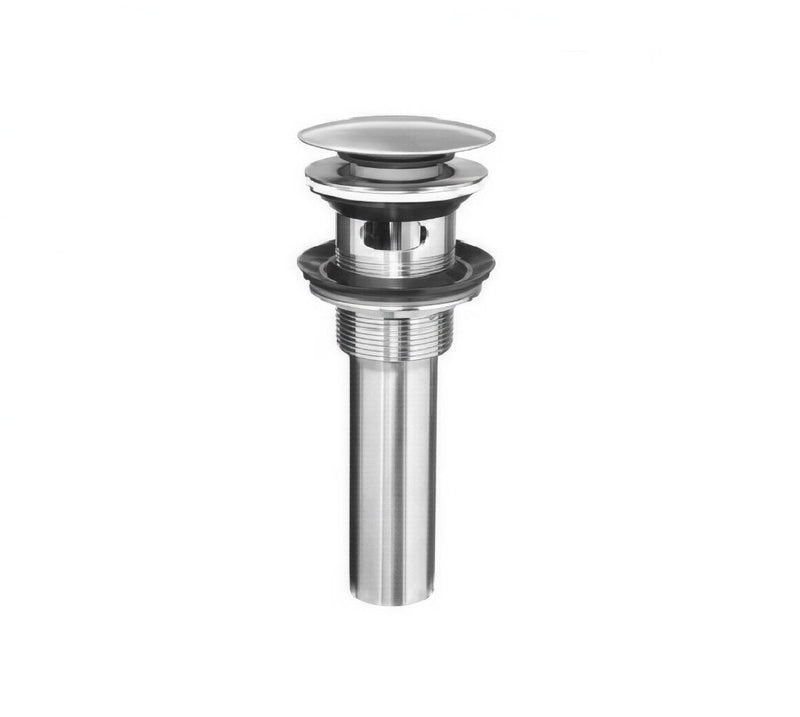 Desague Para Lavamanos 2 En 1 Pop Up Serie Ria Color Satin C/Rebosadero Ref Qm-14.700.5004 Marca Qm