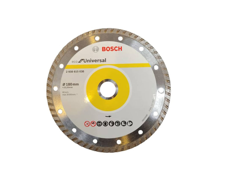 Disco De Corte Diamantado Turbo 7" X 7/8" 180X22.23Mm Ref. 2608615038 / 875103 / 857154 Marca Bosch