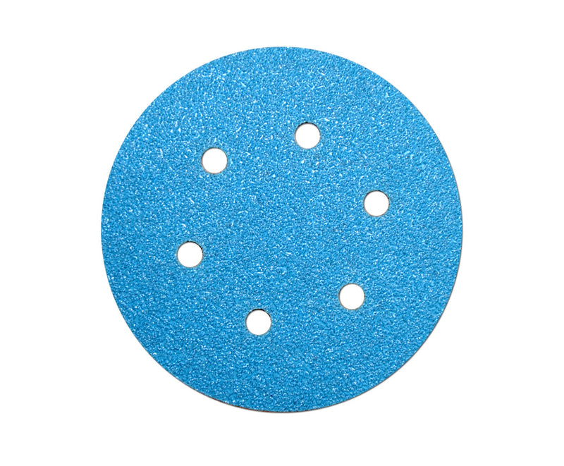 Disco De Lija Orbital 150 Mm 6" Grano 36 De Velcro Ref. Sa3316P36 Marca Deerfos