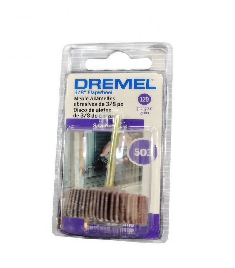 Disco De Lija C/Aleta Grano 120 3/8" Para Dremel Mod. 503 Ref. 863023 / 2615000503 Marca Dremel