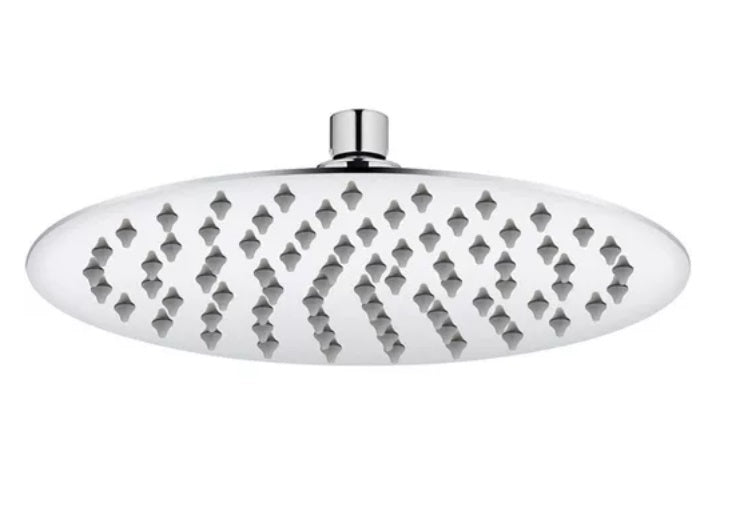 Ducha / Regadera Ultrafina De Alta Presion Redondo Cepillado 25 Cm Ref. Duc.04.05 Marca Bari