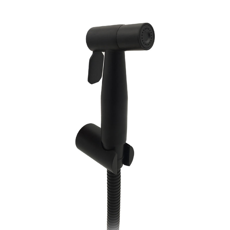 Ducha Telefono Manguera 120 Cm Acero Inox. Negro