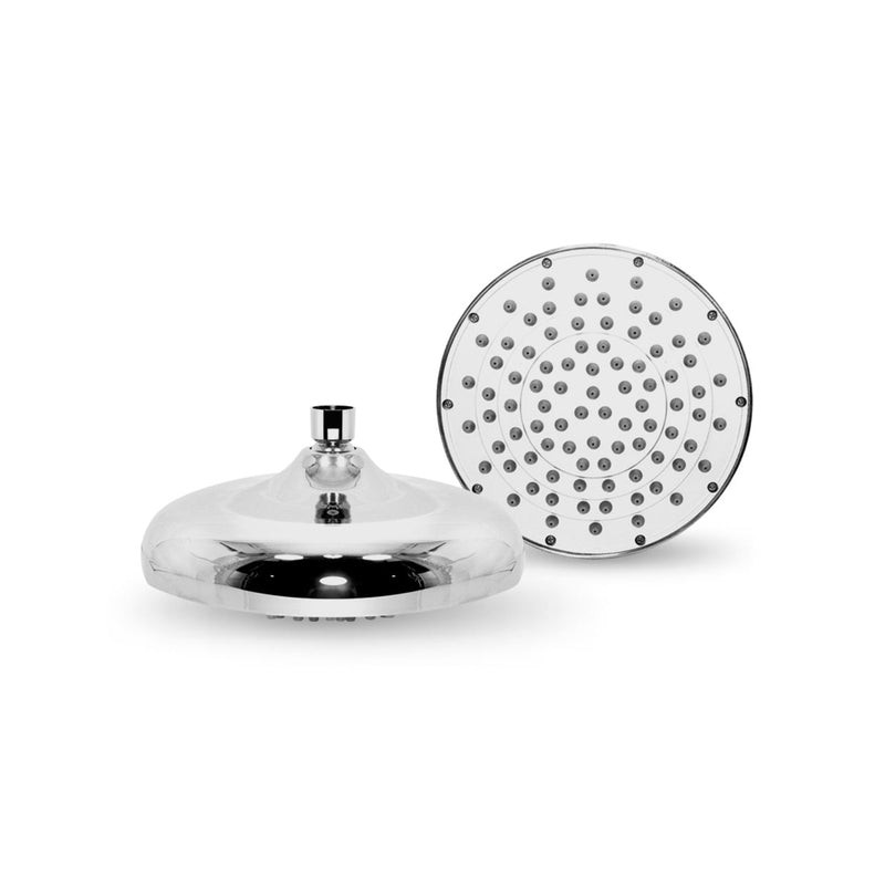 Ducha / Regadera Anticalcarea 8" Modelo Ovni Ref. Gri-1852 Marca Belt-G