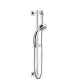 Barra De Ducha Para Pared Altura Regulable Serie Quadra Cromo Ref. 35Acc313C Marca Fp