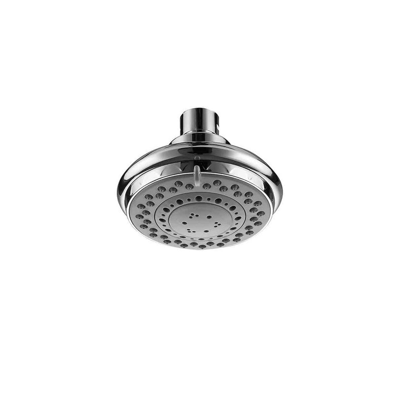 Cabezal Ducha / Regadera Redonda 4" Serie Moon Abs 5 Funciones Sin Brazo Ref. M1112 Marca Mhiler