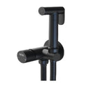 Ducha Telefono De Mano Acero Inox C/Mezclad Serie Fut Noir Rad / Negro Mat Ref. Nvgri5667 Marca Nova