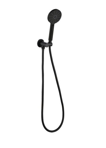 Ducha Telefono De Mano 3 Funciones Acero Inox Serie Inshower Noir / Negro Ref. Nvgri9862 Marca Nova