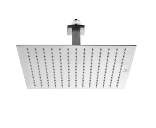 Ducha / Regadera De Techo 40 X 40 Cm Serie Kai Color Satin Marca Quality Metal