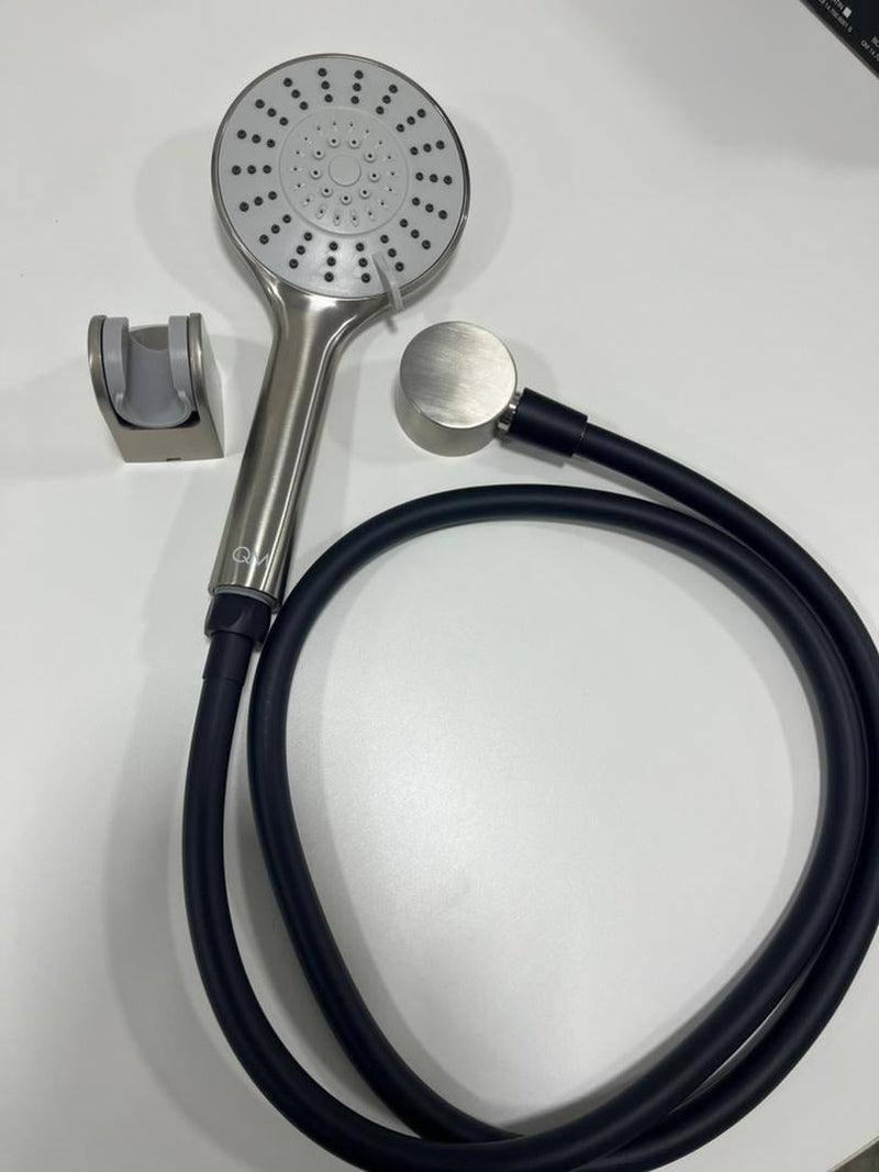 Ducha Telefono De Mano 5 Funcionqm Serie Delta Satin Ref. 14.700.6000 Marca Quality Metal