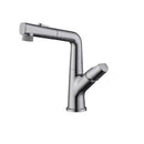 Griferia Monomando Alto Para Lavamanos Modelo Grezzo Brush Nickel Ref. Gri.02.22 Marca Bari