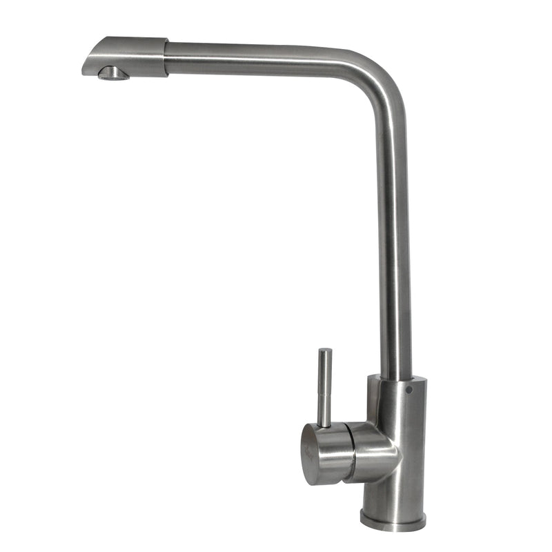 Griferia Monomando Alto Para Fregadero Modelo Biella Ref. Gri.03.04 Marca Bari