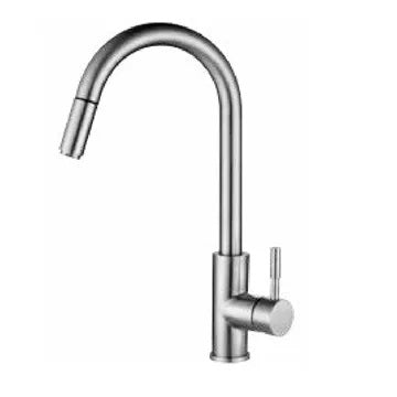 Griferia Monomando Alto Para Fregadero Modelo Marsala Ref. Gri.03.12 Marca Bari