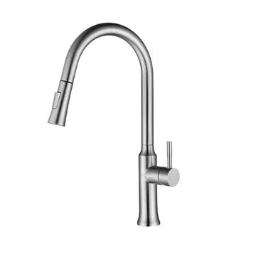 Griferia Monomando Alto Para Fregadero Modelo Foggia Ref. Gri.03.14 Marca Bari