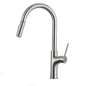 Griferia Monomando Alto Para Fregadero Modelo Ginosa Ref. Gri.03.29 Marca Bari