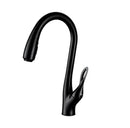 Griferia Monomando Alto 43Cm Para Fregadero Modelo Elisea Matte Black Ref. Gri.03.48 Marca Bari