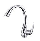 Griferia Monomando Alto 33Cm Para Fregadero Modelo Ercolina Chrome Ref. Gri.03.51 Marca Bari