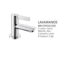 Griferia Monomando Bajo Para Lavamanos Linea Ideal Ref. Bm-Cs9030-30D Marca Bm