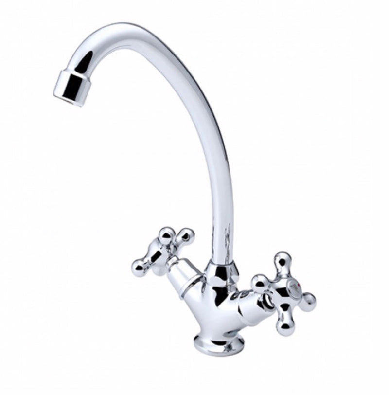 Griferia Monoblock Para Fregadero Serie Ideal Ref. Bm-C50105 Marca Bm