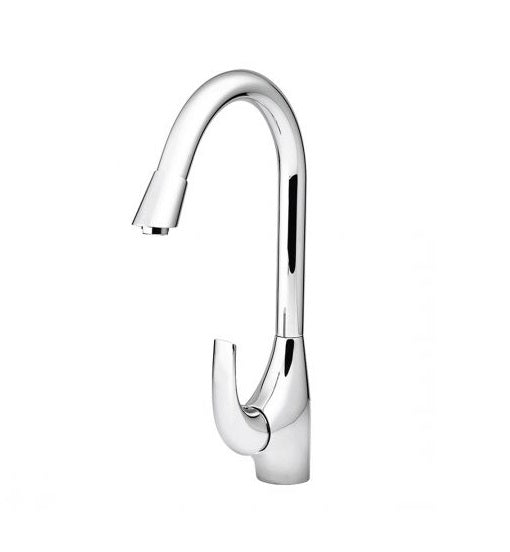 Griferia Monomando Para Fregadero Cromada Serie Venezia Ref. Bm-Kc56194C Marca Bm