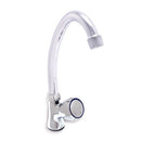 Griferia Monoblock Para Fregadero Cuello Cisne Con Manilla King Ii Ref. Gri-27 Marca Fermetal