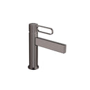 Griferia Para Lavamanos Monomando Bajo Gun Metal Mod. Prestige 30Glv0072Gm Marca Fp